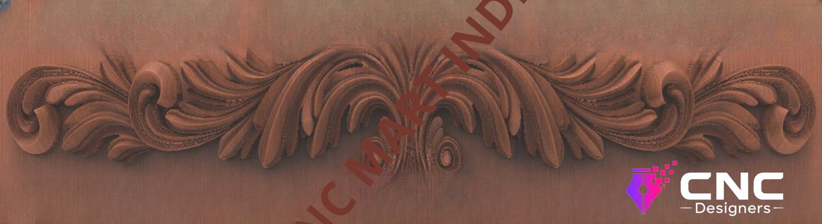 Beds & Sofa - BS-72 Exquisite Floral Ornament Relief Carving 3D Model